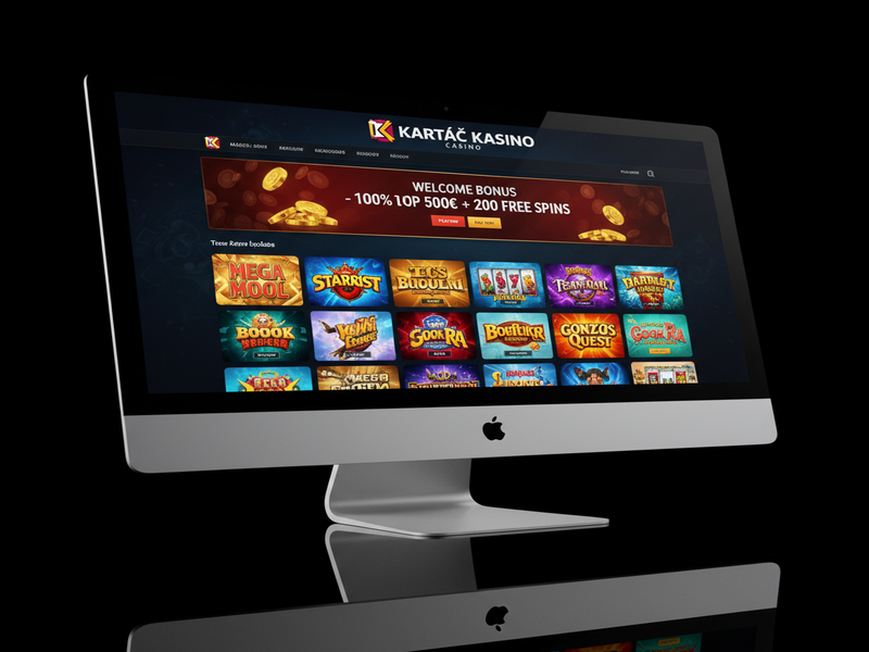 Kartáč Kasino Kasino na počítači