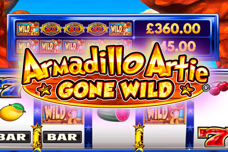 Armadillo Artie Gone Wild - DWG slot at Kartáč Kasino Casino