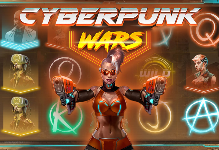 Cyberpunk Wars - Woohoo slot at Kartáč Kasino Casino