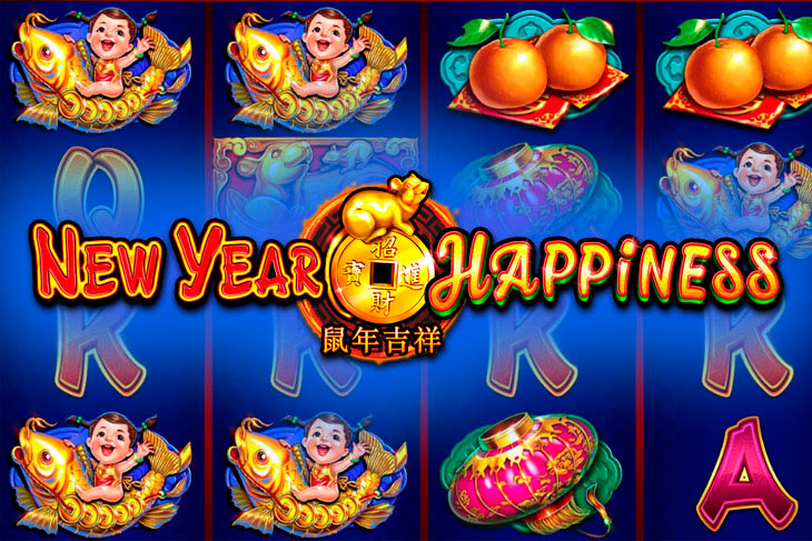 New Year Happiness - Ruby Play slot at Kartáč Kasino Casino